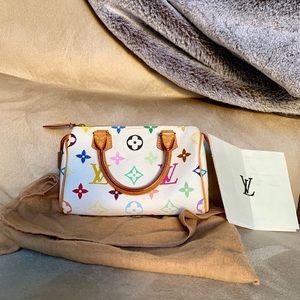 Louis Vuitton Murakami multicolor nano mini speedy